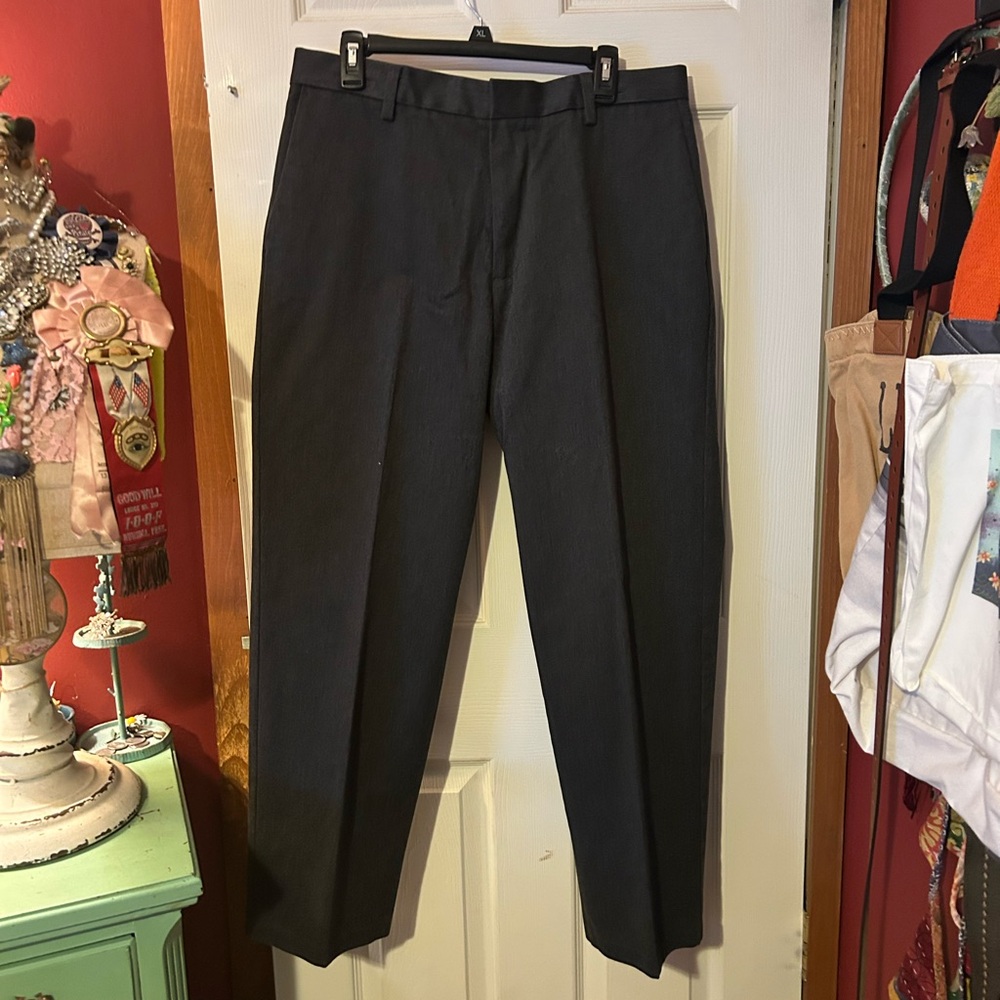 Dockers Dark Gray Dress Slacks with Classic Crease
